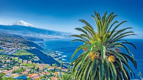 Ausblick auf die Inselschönheit Teneriffa-placeholder